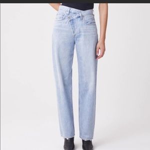 Agolde cross over jeans